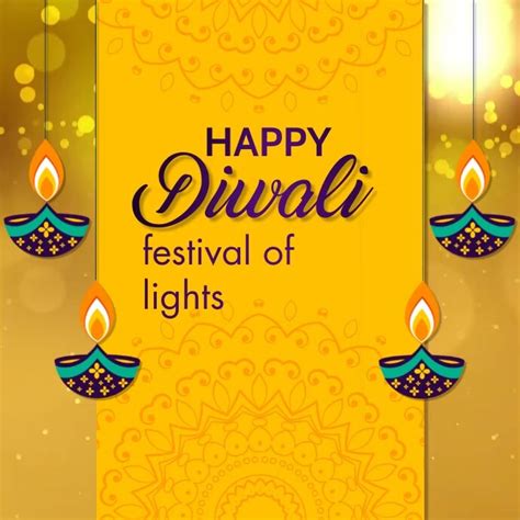 Happy Diwali Template